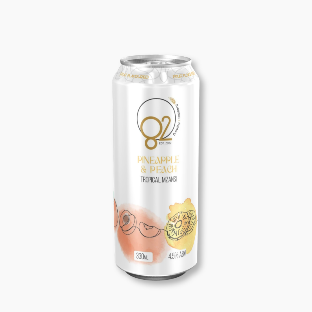 82 Pineapple and Peach fruity brew